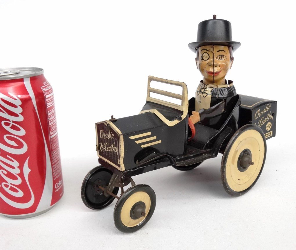 Marx Charlie McCarthy Tin Litho Toy (1 of 6)