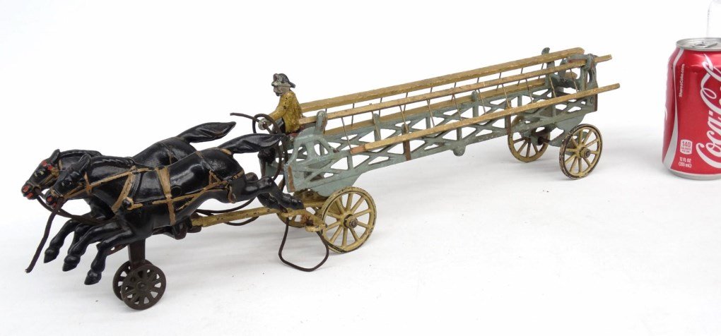 Cast Iron Fire Wagon (1 of 5)