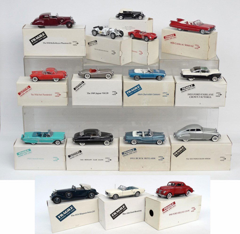 Collection Of 16 Die Cast Cars (1 of 10)