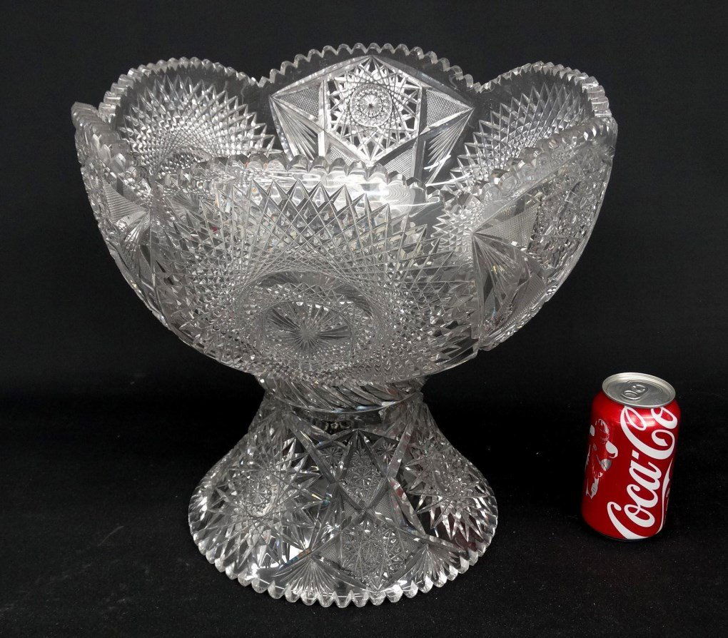 Cut Glass Punchbowl (1 of 5)