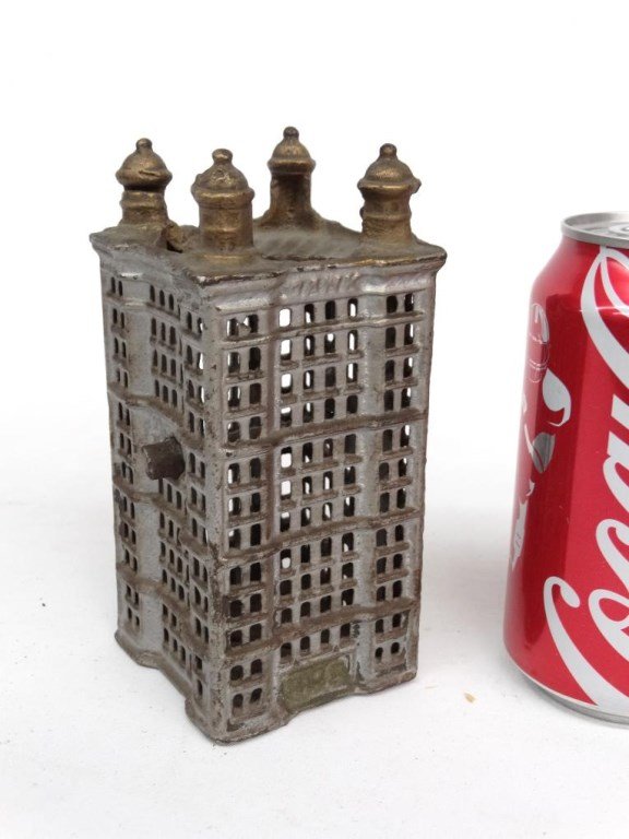 Cast Iron Skyscraper Building Bank (1 of 3)