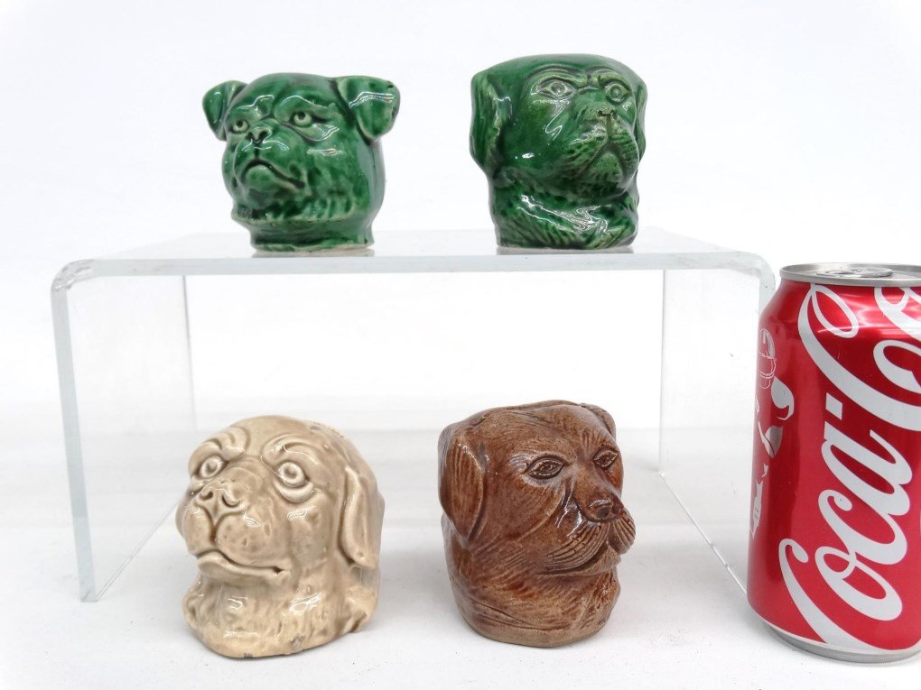 Dog Head Pottery Banks (1 of 5)