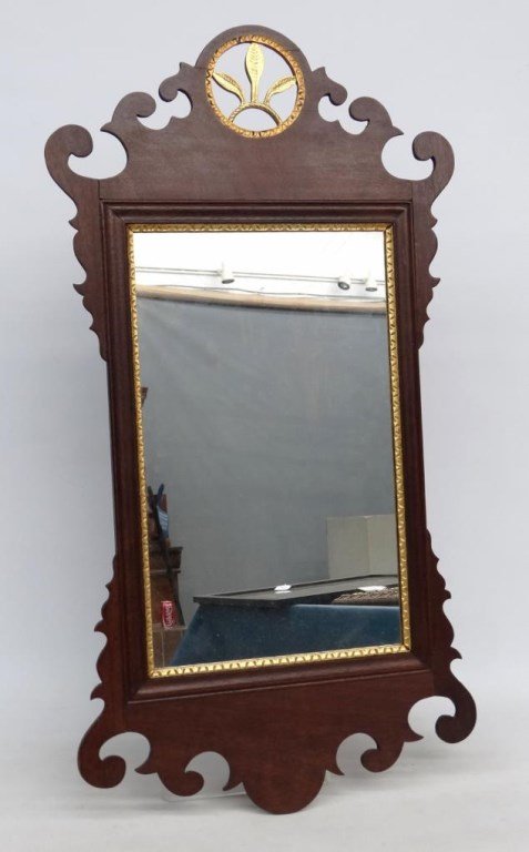 18th c. Chippendale Mirror (1 of 5)
