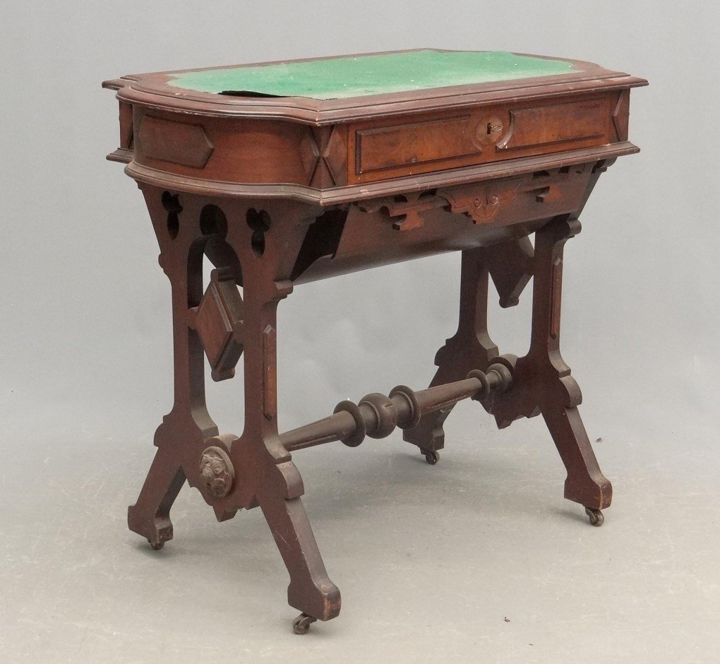 Victorian Sewing Table (1 of 8)