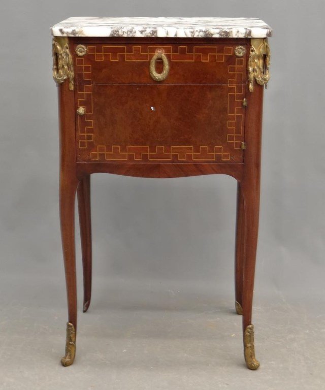 French Style Marble Top Stand (1 of 6)