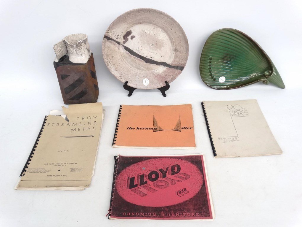 Mid Century Pottery & Catalogs (1 of 10)