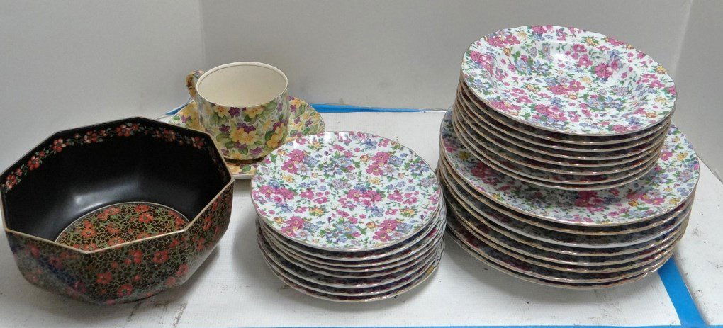 Misc. Lot Including Chintz China (1 of 9)