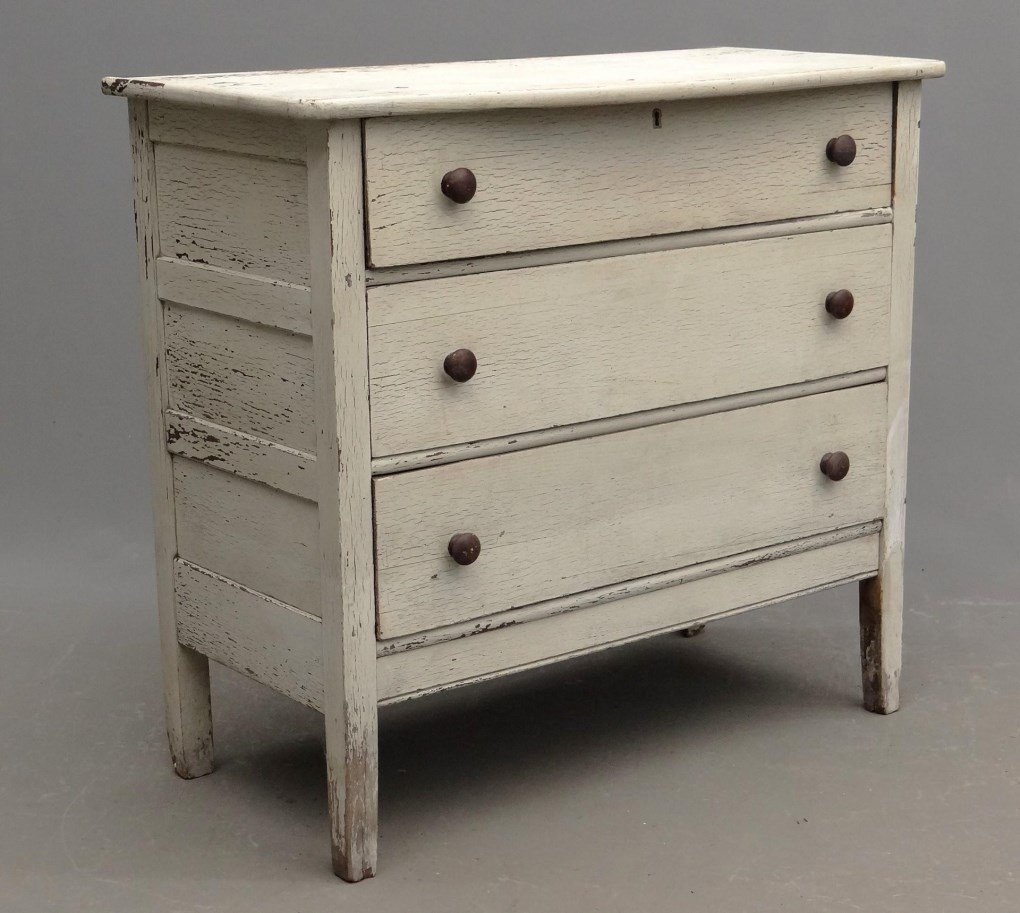 Victorian Oak Chest Of Drawers (1 of 6)