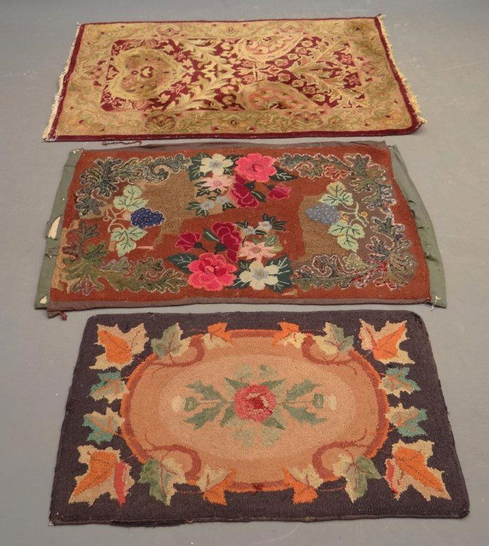 Hooked Rug Lot (1 of 7)