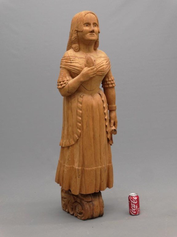 Carved Ships Figure Head (1 of 10)