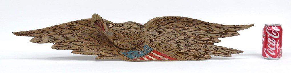 Wooden Eagle Plaque (1 of 5)