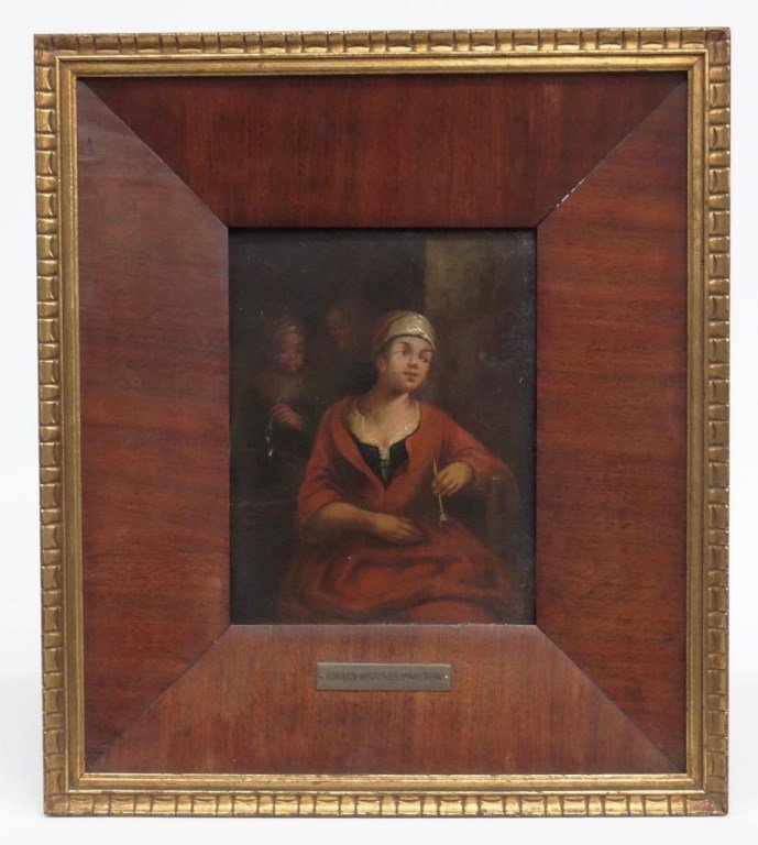 Attributed to Adriaen Brouwer (Flemish 1605-1638) (1 of 4)