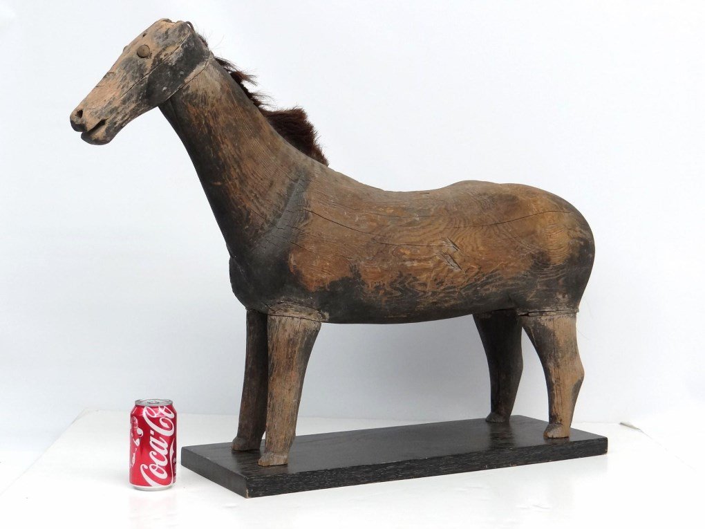 Folk Art Child's Riding Horse (1 of 10)