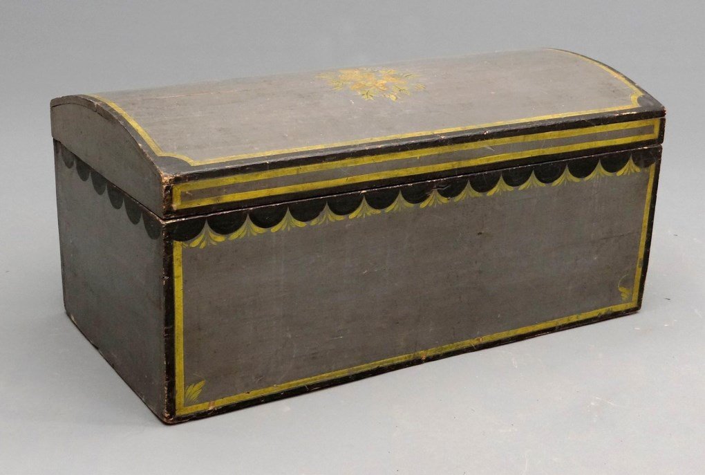 19th c. Dometop Trunk (1 of 7)