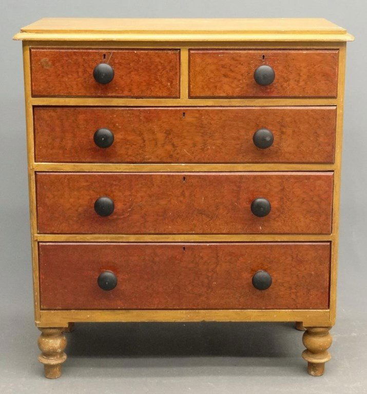 19th c. Vermont Chest Of Drawers (1 of 6)