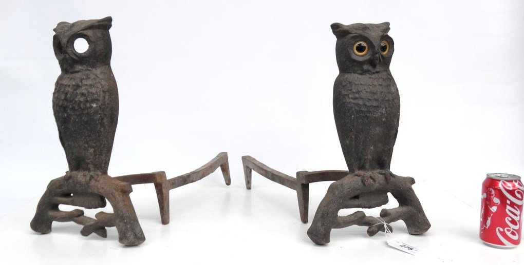 Owl Andirons (1 of 8)