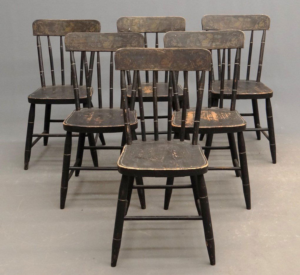 Set Of 19th c. Chairs (1 of 6)