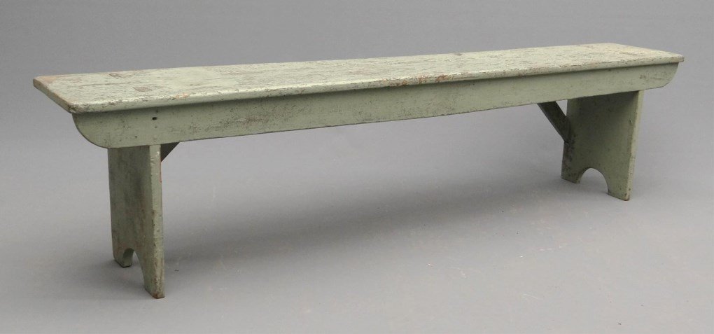 19th c. Bootjack Bench (1 of 3)