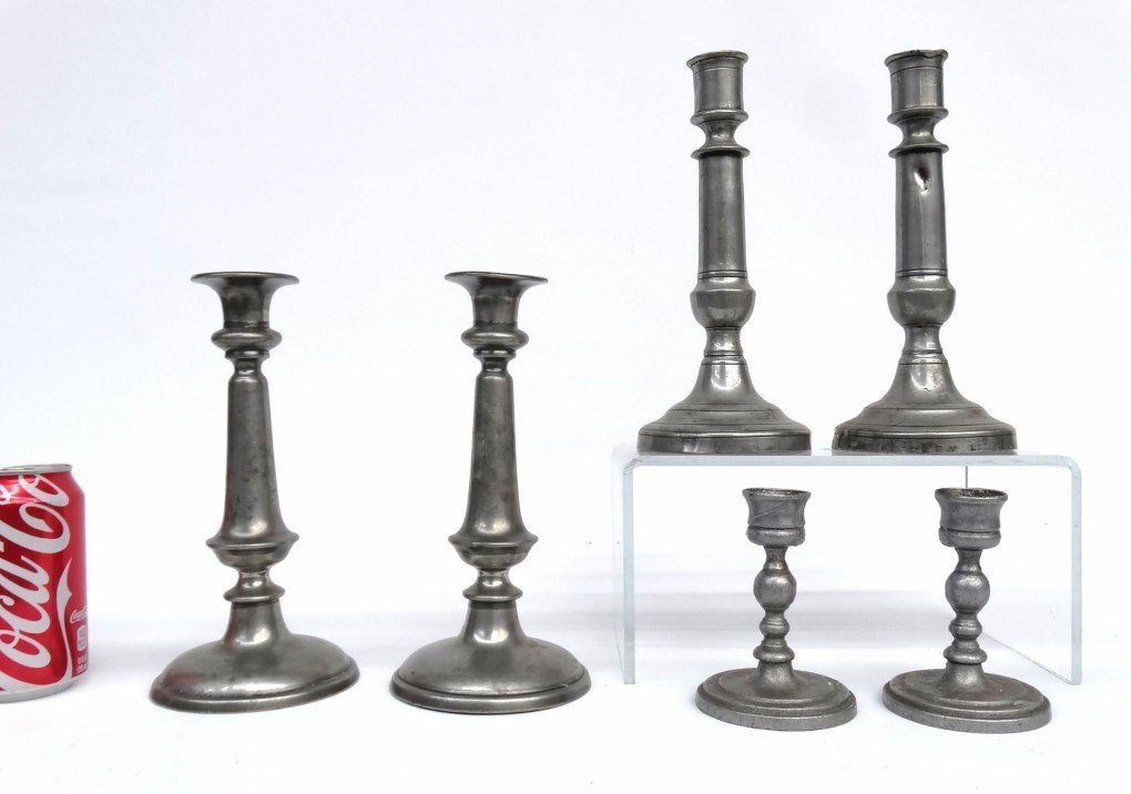 Pewter Candlesticks (1 of 7)