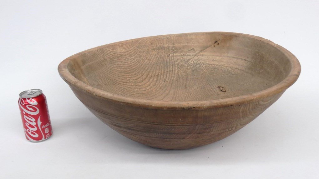 19th c. Wooden Bowl (1 of 3)