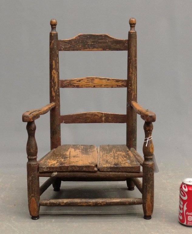 18th c. Child's Chair (1 of 4)