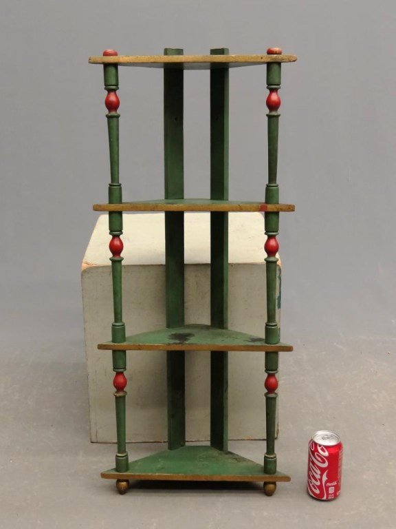 Folk Art Painted Shelf (1 of 4)