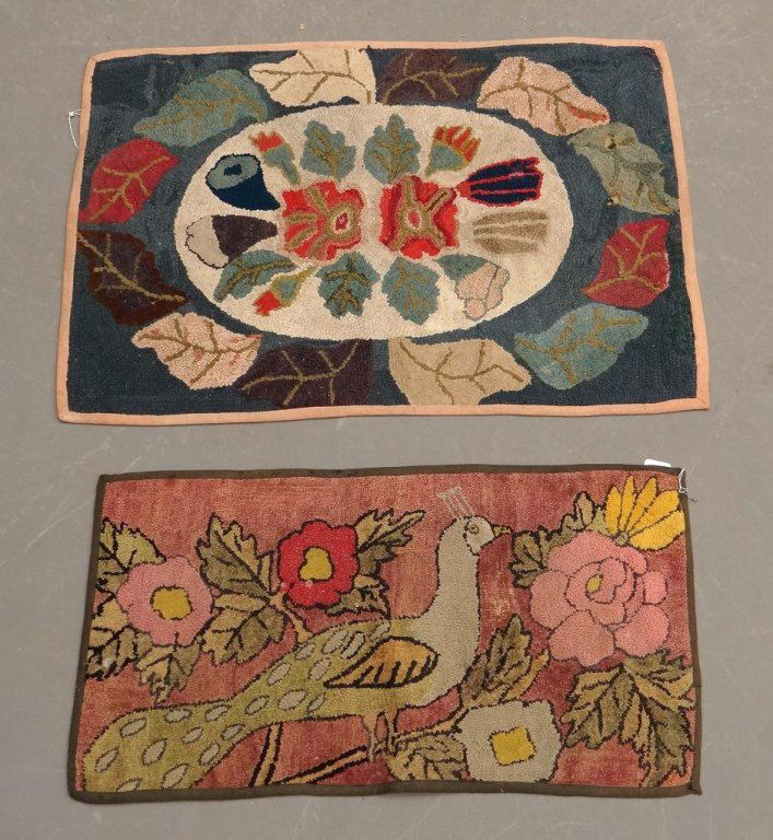 Hooked Rug Lot (1 of 8)