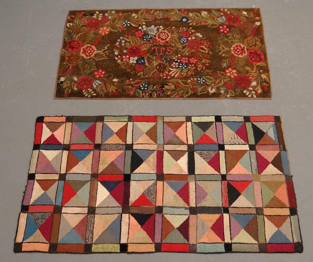 Hooked Rug Lot (1 of 6)