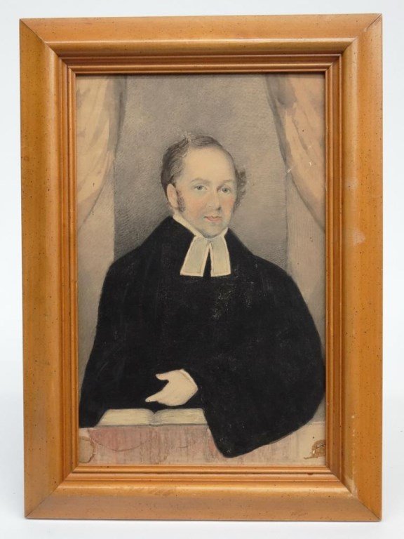 19th c. Portrait Of A Man (1 of 2)