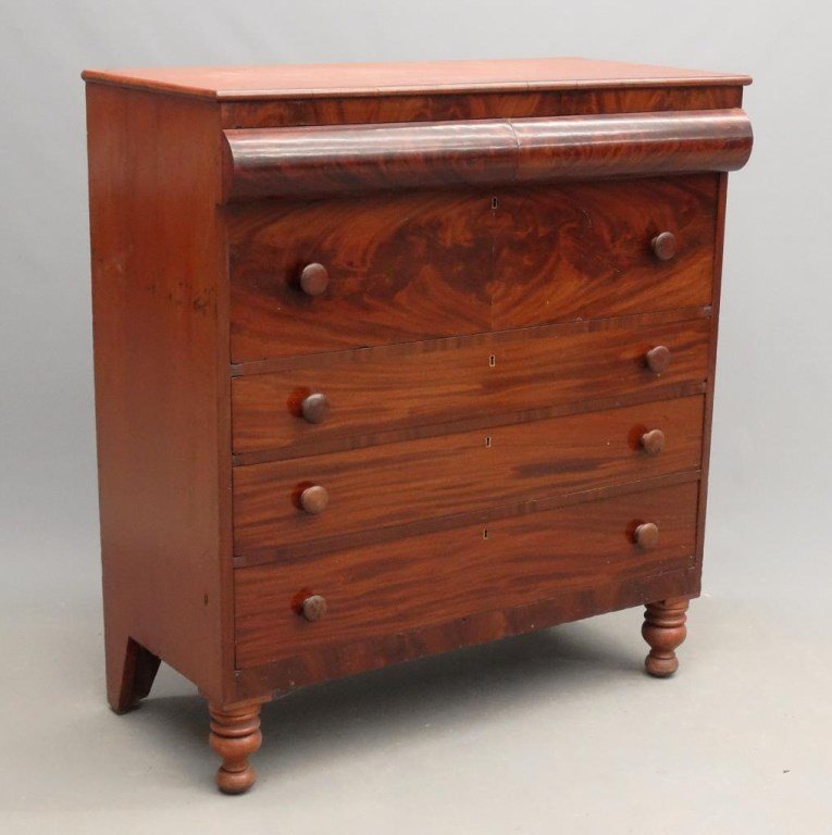 19th c. Empire Chest of Drawers (1 of 7)