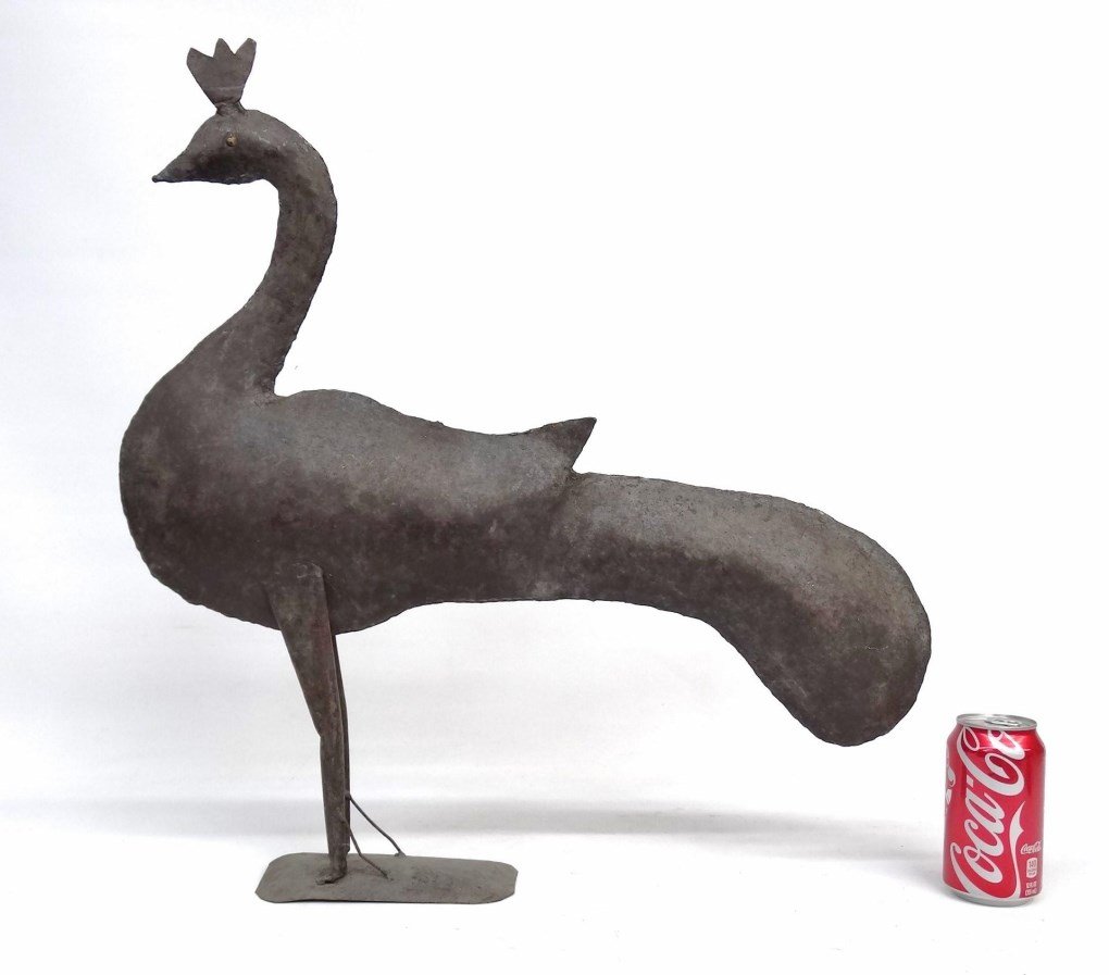 Folk Art Tin Peacock (1 of 10)