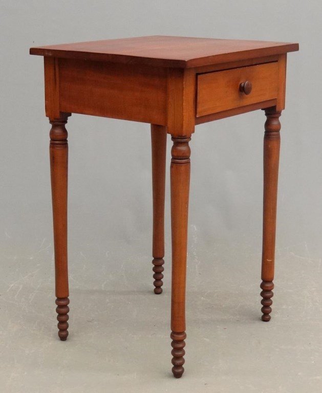 19th c. Single Drawer Stand (1 of 3)
