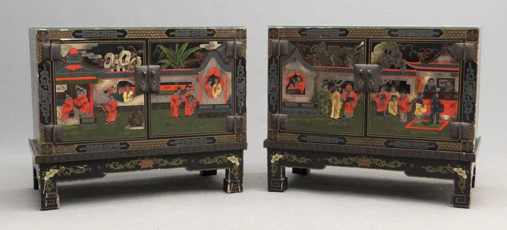 Pair Asian Cabinets (1 of 10)