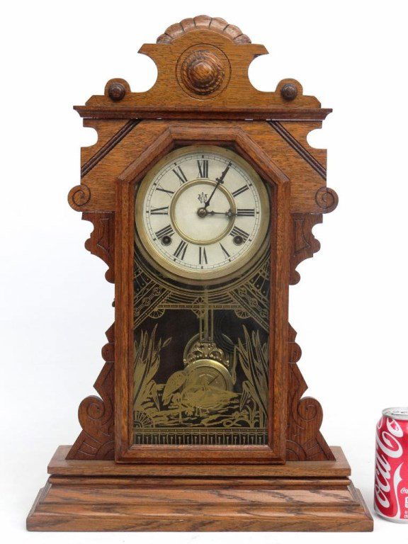 19th c. Mantle Clock (1 of 6)