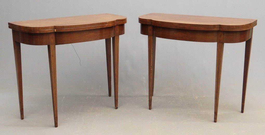Pair Card Tables (1 of 6)