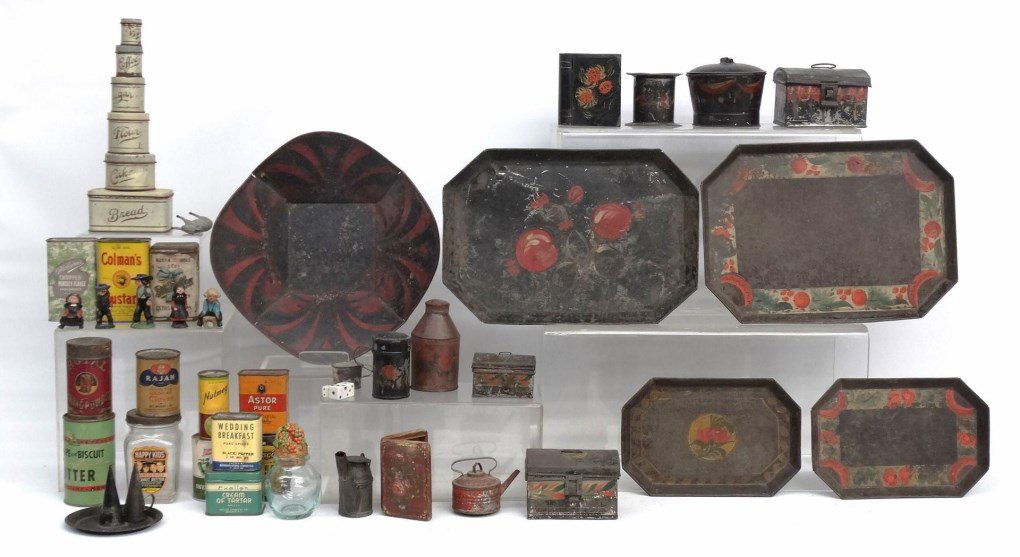 Misc. Lot Including Toleware (1 of 10)