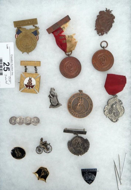 Bicycle Pins & Medals (1 of 10)