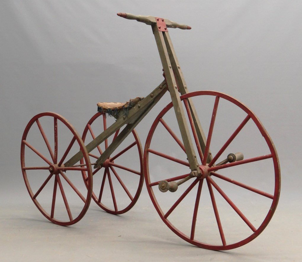 19th c. Velocipede Tricycle (1 of 10)
