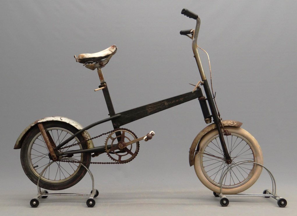 C. 1950's English Folding Bicycle (1 of 10)