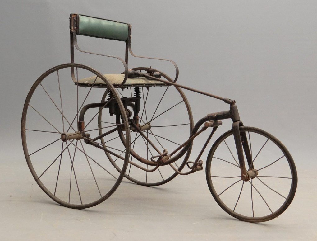 19th c. Tiller Tricycle (1 of 7)