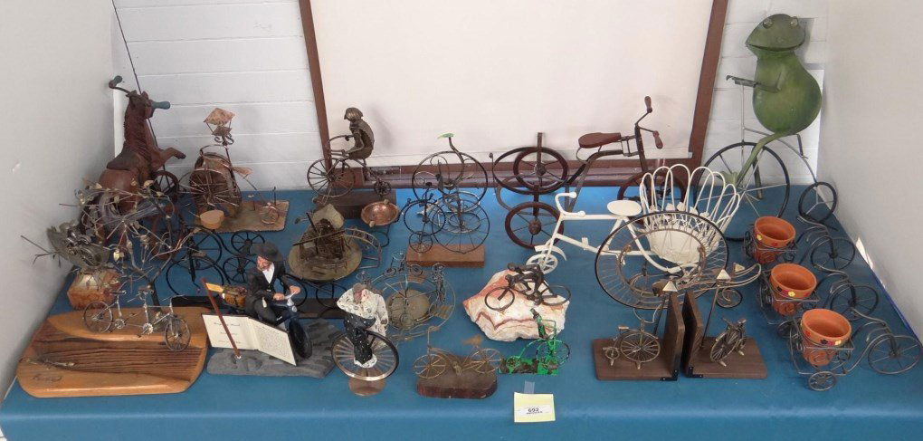 Wire Bicycle Sculptures (1 of 10)