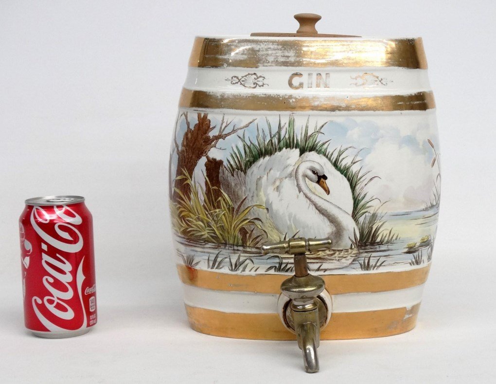 19th c. English Gin Dispenser (1 of 4)