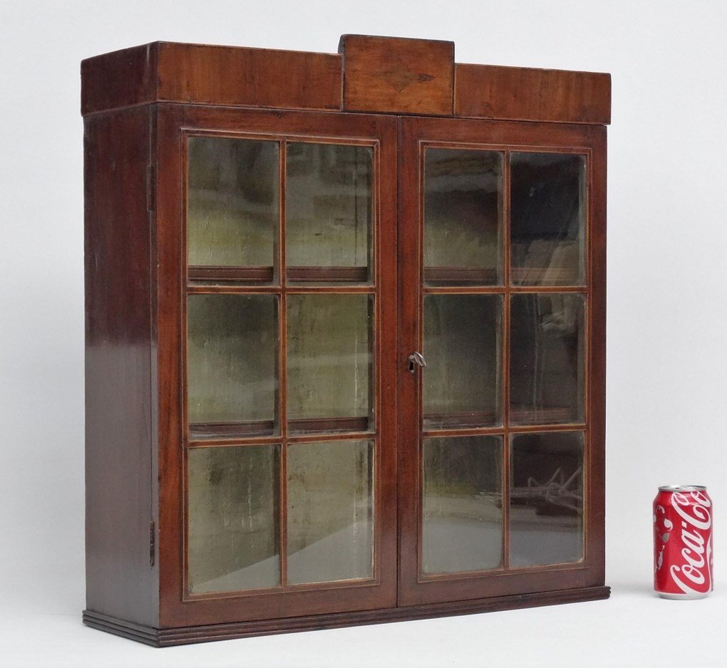 19th c. Federal Hanging Cabinet (1 of 7)