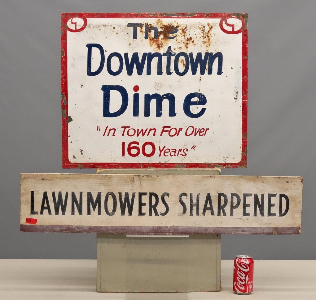 Trade Sign Lot (1 of 5)