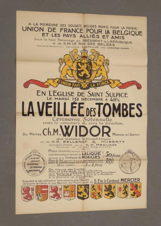 French World War I Poster (1 of 8)