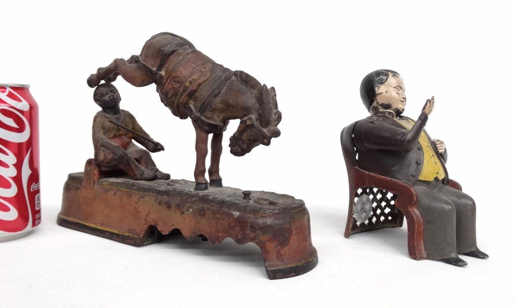 Mechanical Bank "Always Did Spise A Mule" (1 of 10)