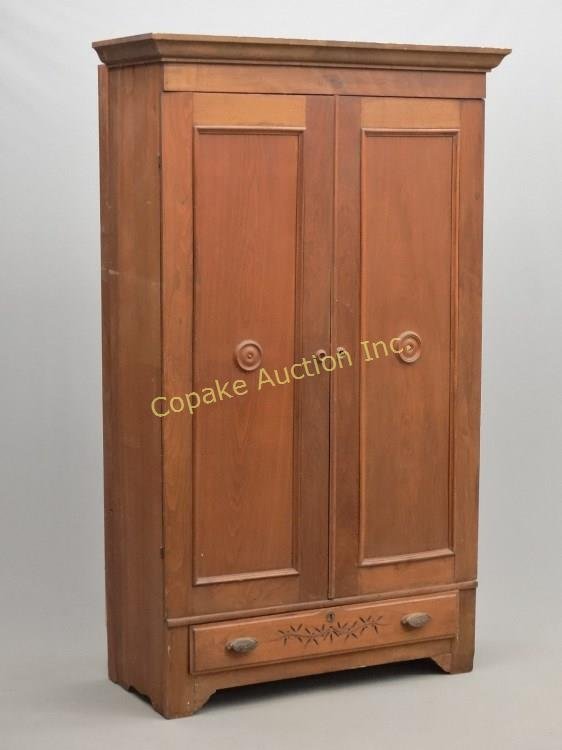 19th c. Victorian Armoire (1 of 10)
