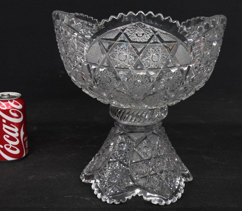 Cut Glass Punchbowl (1 of 4)