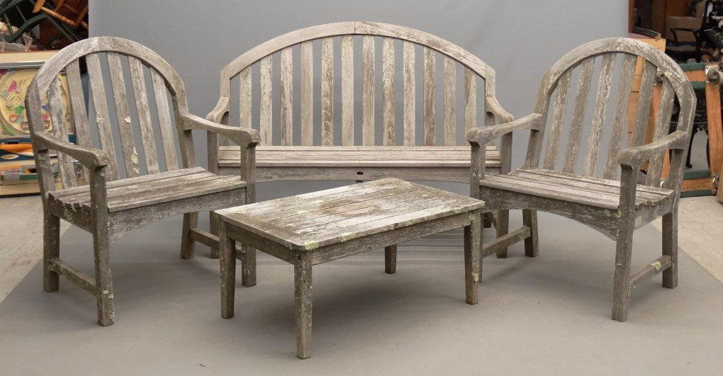 Teak Outdoor Set (1 of 7)