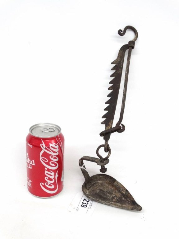 19th c. Betty Lamp (1 of 2)